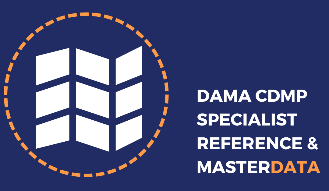 DAMA CDMP Specialist Reference & Masterdata
