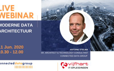 LIVE WEBINAR Moderne Data Architectuur (11 juni 2020 10.30-12.00 uur)