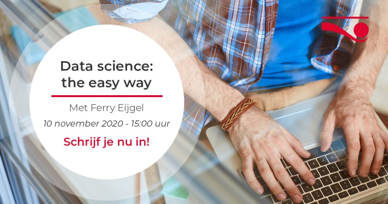 HeadsUp webinar ‘Data science: the easy way’