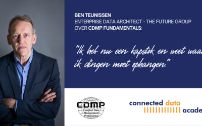 Ben Teunissen, Enterprise Data Architect bij The Future Group, over de DAMA CDMP Data Management Fundamentals